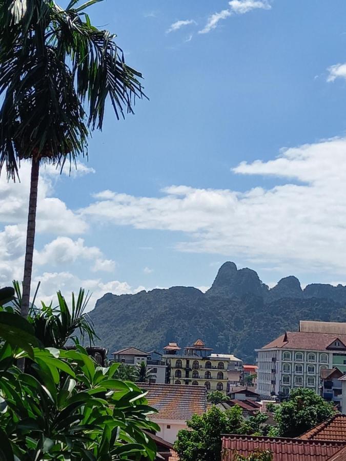 Vang Vieng Queen'S- Mountain View Hotel Eksteriør bilde