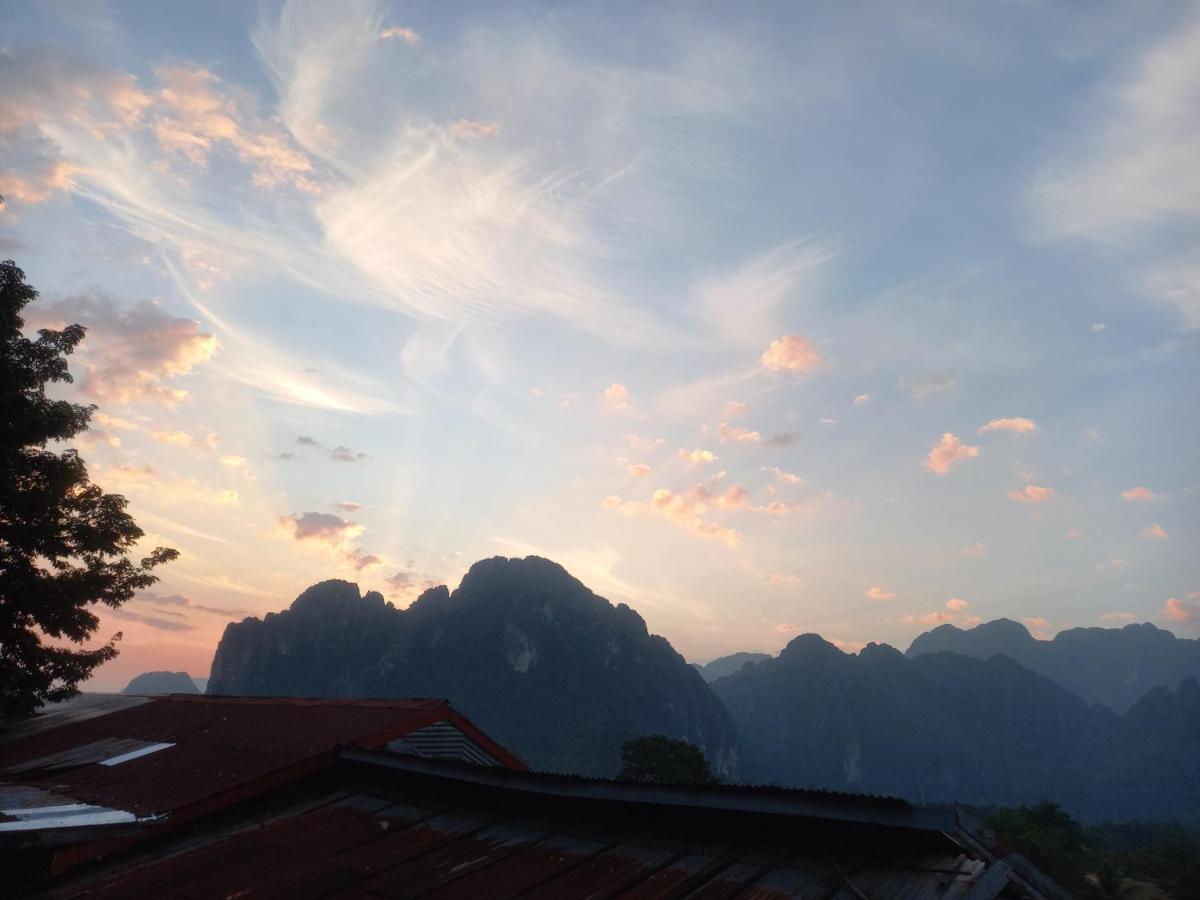 Vang Vieng Queen'S- Mountain View Hotel Eksteriør bilde
